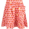 STELLA MCCARTNEY PINK SKIRT FOR GIRL WITH HEARTS,602736 SQK96 H503