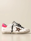 GOLDEN GOOSE SNEAKERS IN LEATHER,GWF00101.F000115.80164