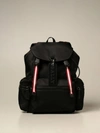 BALLY BACKPACK IN NYLON WITH TRAINSPOTTING BAND,CREW SM.T 70