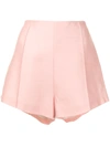 Macgraw Poet High-waisted Short Shorts In Pink