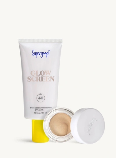 Supergoop Shimmer & Glow Set Sunscreen First Light !