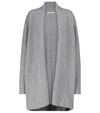 The Row Fulham Cashmere Open Front Cardigan In Grey