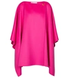 Valentino Women's Rockstud-detailed Wool-cashmere Cape In Pink