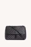 REBECCA MINKOFF EDIE NYLON JUMBO FLAP SHOULDER BAG