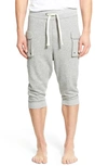 2(x)ist Crop Cargo Pants In Light Grey Heather