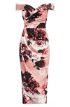 CITY CHIC IN LOVE FLORAL DRESS,201577