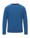 Barba Napoli Sweaters In Blue