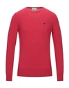 Brooksfield Sweaters In Red