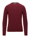 Rossopuro Sweater In Maroon