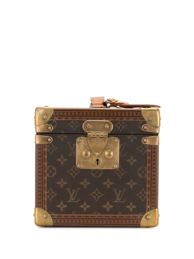 Pre-owned Louis Vuitton  Boite Flacons Cosmetics Case In Brown