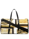 VERSACE BAROQUE-PRINT HARNESS HOLDALL