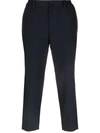 COMME DES GARÇONS HOMME DEUX CROPPED STRAIGHT-LEG TROUSERS