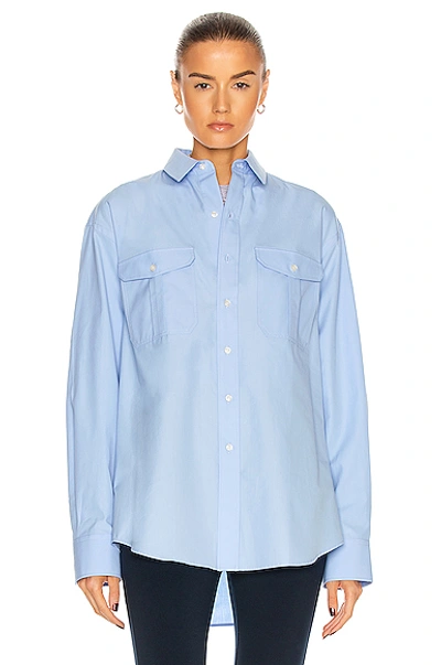 WARDROBE.NYC OVERSIZE SHIRT,WNYF-WS26