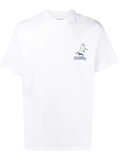 Carhartt X Relevant Parties Logo-print T-shirt In White