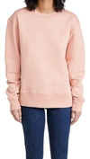 ACNE STUDIOS FAIRVIEW FACE CREW NECK,ACNDB31587