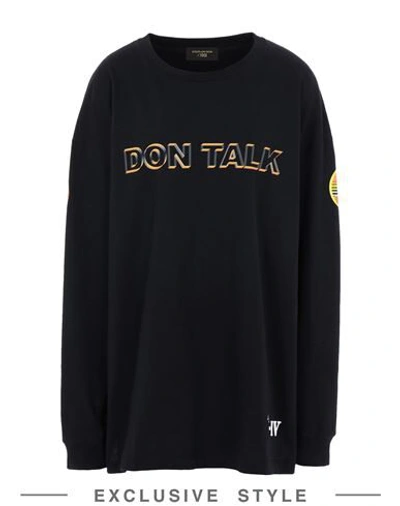 Stefflon Don X Yoox T-shirts In Black