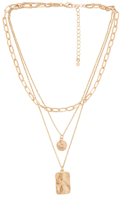 8 Other Reasons Laid Back Lariat Necklace In Gold