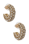 DANNIJO HOLIDAY HOOPS EARRING,DANN-WL193