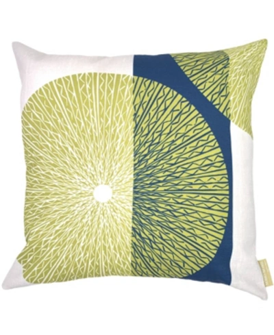 Noho Home By Jalene Kanani Niho Medallion Square Decorative Pillow Cover, 20" X 20" In Navy