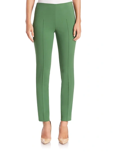 Akris Melissa Cotton Techno Stretch Pants In Bonsai