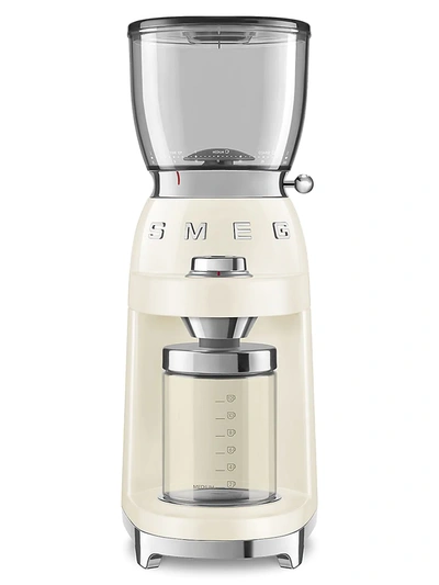 Smeg White Retro-style Coffee Grinder