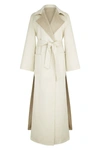 ALICIA AUDREY THE TRENCH PURE WHITE & BEIGE