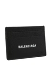 BALENCIAGA LOGO CARD HOLDER BLACK