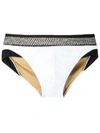 AMIR SLAMA MESH PANEL TRUNKS