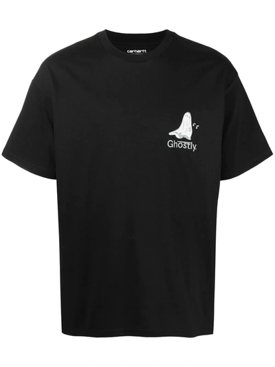 Carhartt X Relevant Parties Logo-print T-shirt In Black
