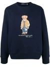 POLO RALPH LAUREN POLO BEAR COTTON-BLEND SWEATSHIRT