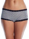 Maidenform Microfiber Boyshort In Houndstooth