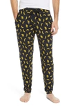 Saxx Snooze Lounge Pants In Black Banana Rama