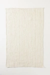 Anthropologie Handwoven Lorne Rectangle Rug By  In White Size 2 X 3