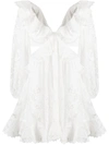 ZIMMERMANN CUT-OUT LAYERED DRESS