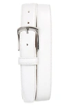 TORINO TORINO BURNISHED LEATHER BELT,61550