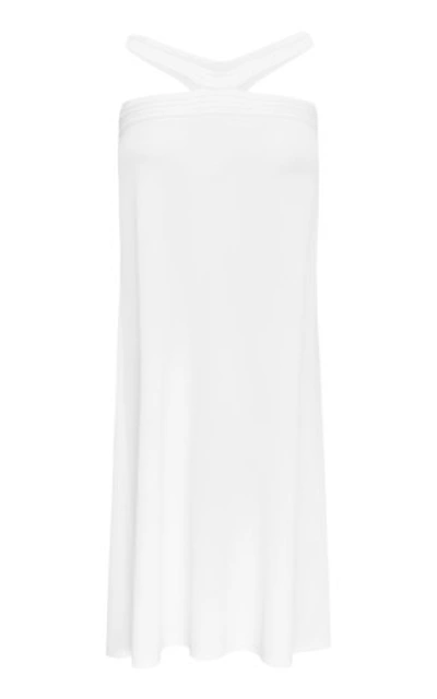 Christopher Esber Verner Curve Knit Skirt In White