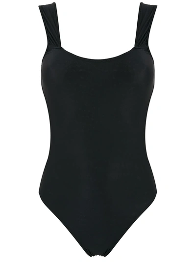 Amir Slama Cut-out One-piece In Black