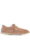 Marsèll Smooth Lace-up Derby Shoes In Brown