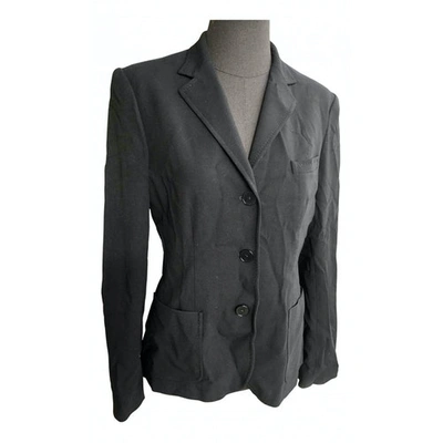 Pre-owned Ralph Lauren Wool Suit Jacket In Black