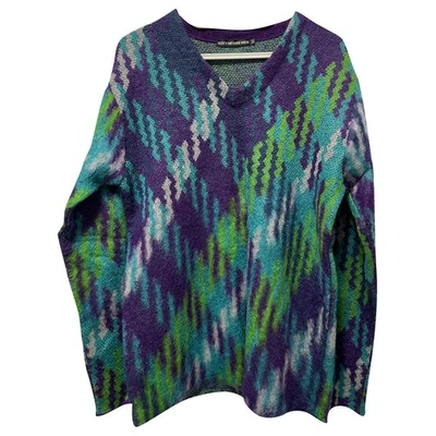 Pre-owned Issey Miyake Wool Pull In Multicolour