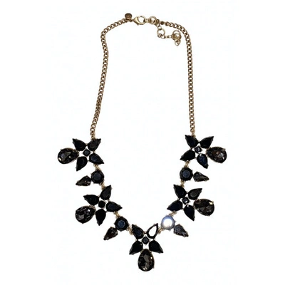 Pre-owned Jcrew Necklace In Black