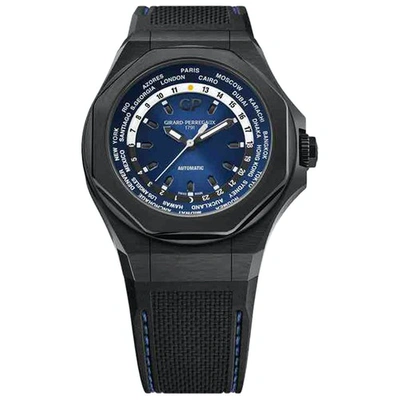 Pre-owned Girard-perregaux Laureato Evo3 Watch In Black