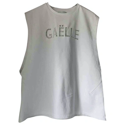Pre-owned Gaelle Paris Cotton Top In Other