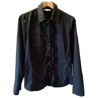 Pre-owned Marella Black Cotton Top