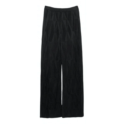 Pre-owned M Missoni Trousers In Black