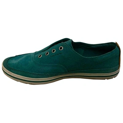 Pre-owned Timberland Trainers In Green
