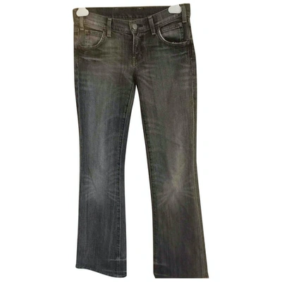 Pre-owned Citizens Of Humanity Grey Denim - Jeans Jeans