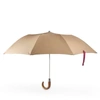Heating & Plumbing London British Folding Umbrella Sand & Burgundy In Folding