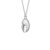 True Rocks Sterling Silver Mini Crab Claw Pendant
