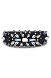 GANNI CRYSTAL HEADBAND,A3340